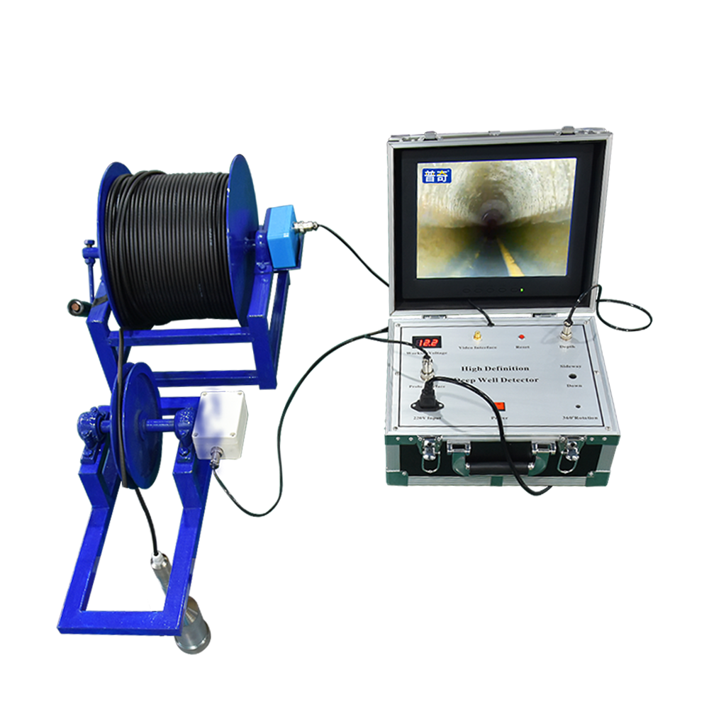 200m waterproof digital video camera borehole inspection bore well video borescopes inspection tool 