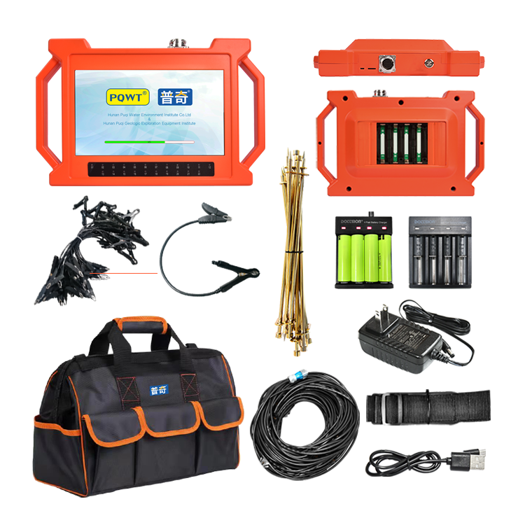 PQWT-GT300A Hydrogeological Device Geophysical Water Survey Equipment 300m Underground Water Detecto