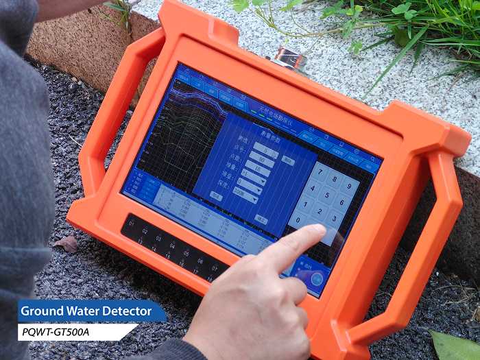 PQWT GT500A Automatic Locating 18 Channels Underground Water Detector Geophysical Survey Equipment