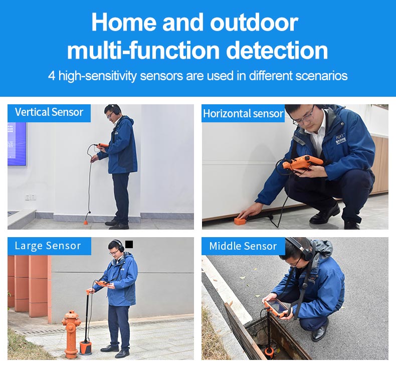 Pipeline leak detector multi-sensor