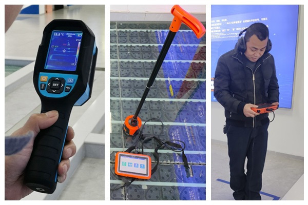 Don't panic about floor heating leakage! The smart detector helps you accurately locate the house wi