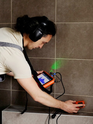 Water leakage detector site