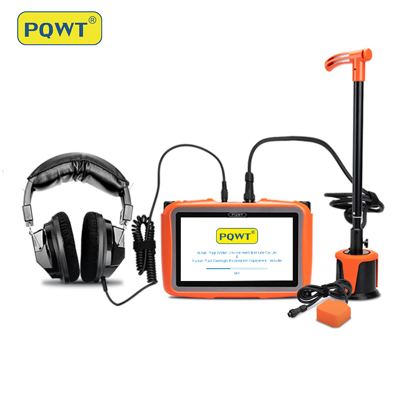 PQWT L3000 Plumbing Solution Bathroom Wall Leak Finder Front Yard Pipe Underground Water Leak Detect
