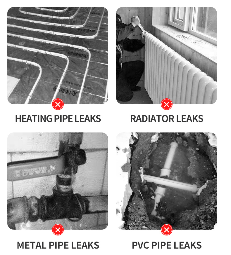 Solve all kinds of pipe leakage problems 