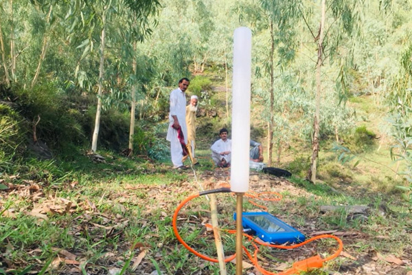 Dig a well to find a water meter