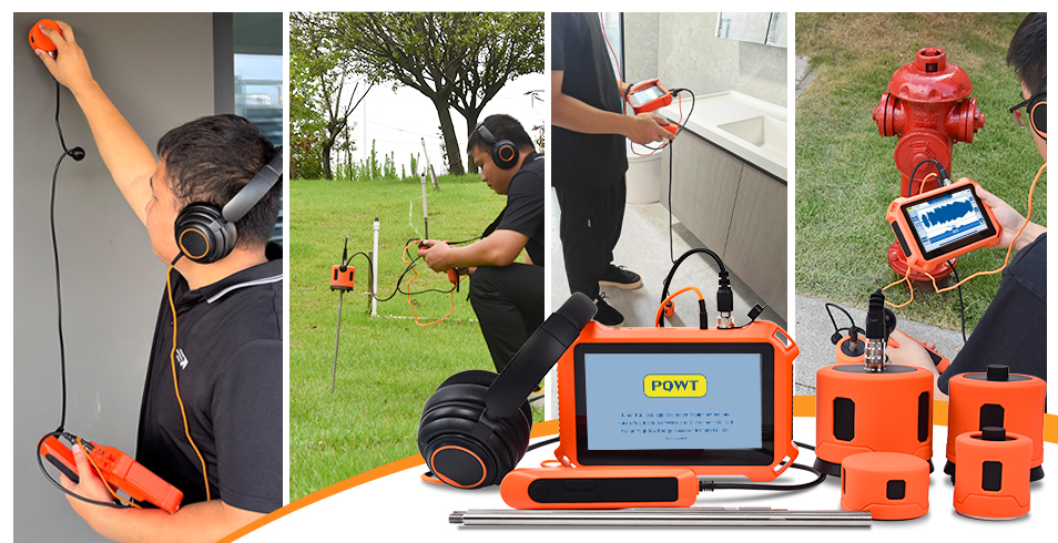 PQ125D Indoor and Outdoor Pipe Leak Detector