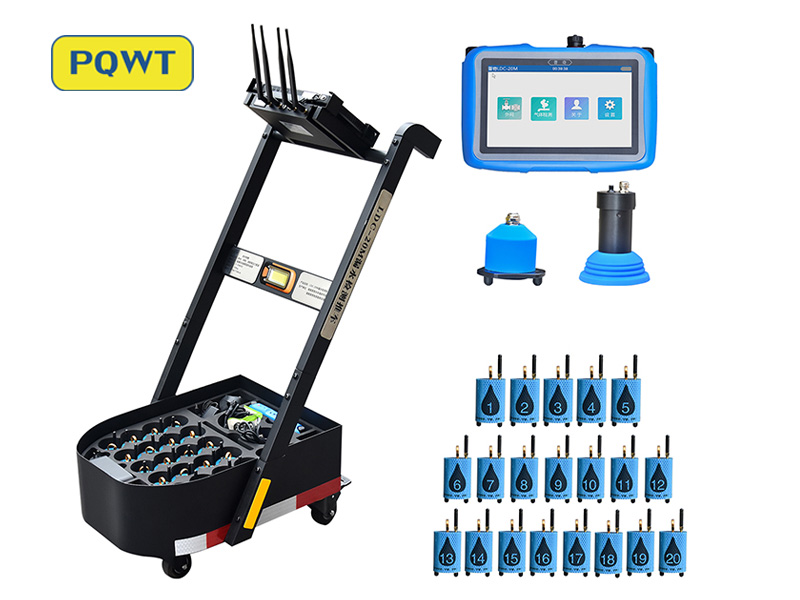 Outdoor Movable Water Leak Detection Trolley