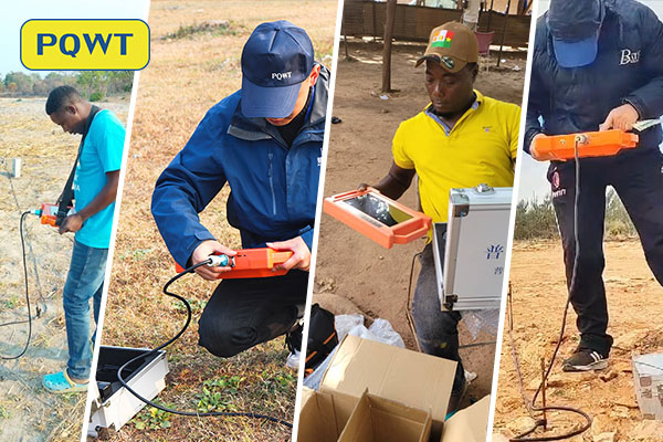 Multi channel groundwater detector