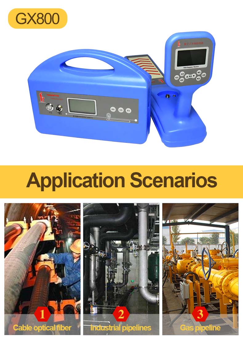 GX800 Multi-Frequency Pipeline & Cable Locator