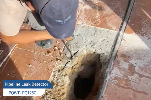PQWT-125C pipe leak detector