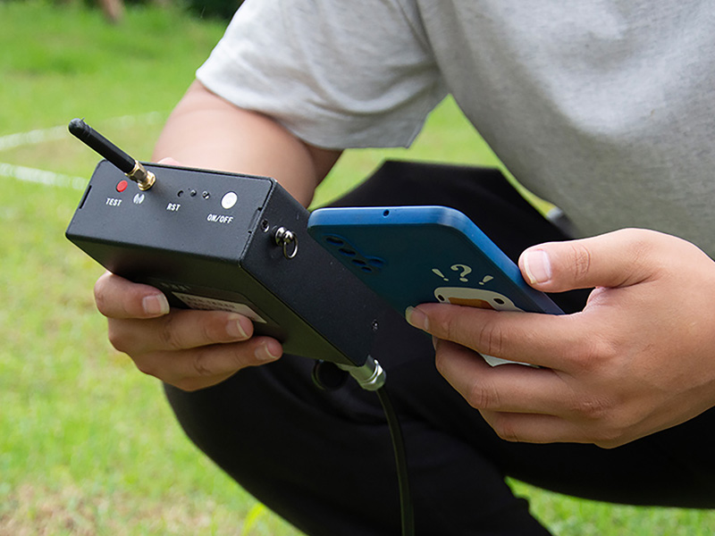 Mobile water detector