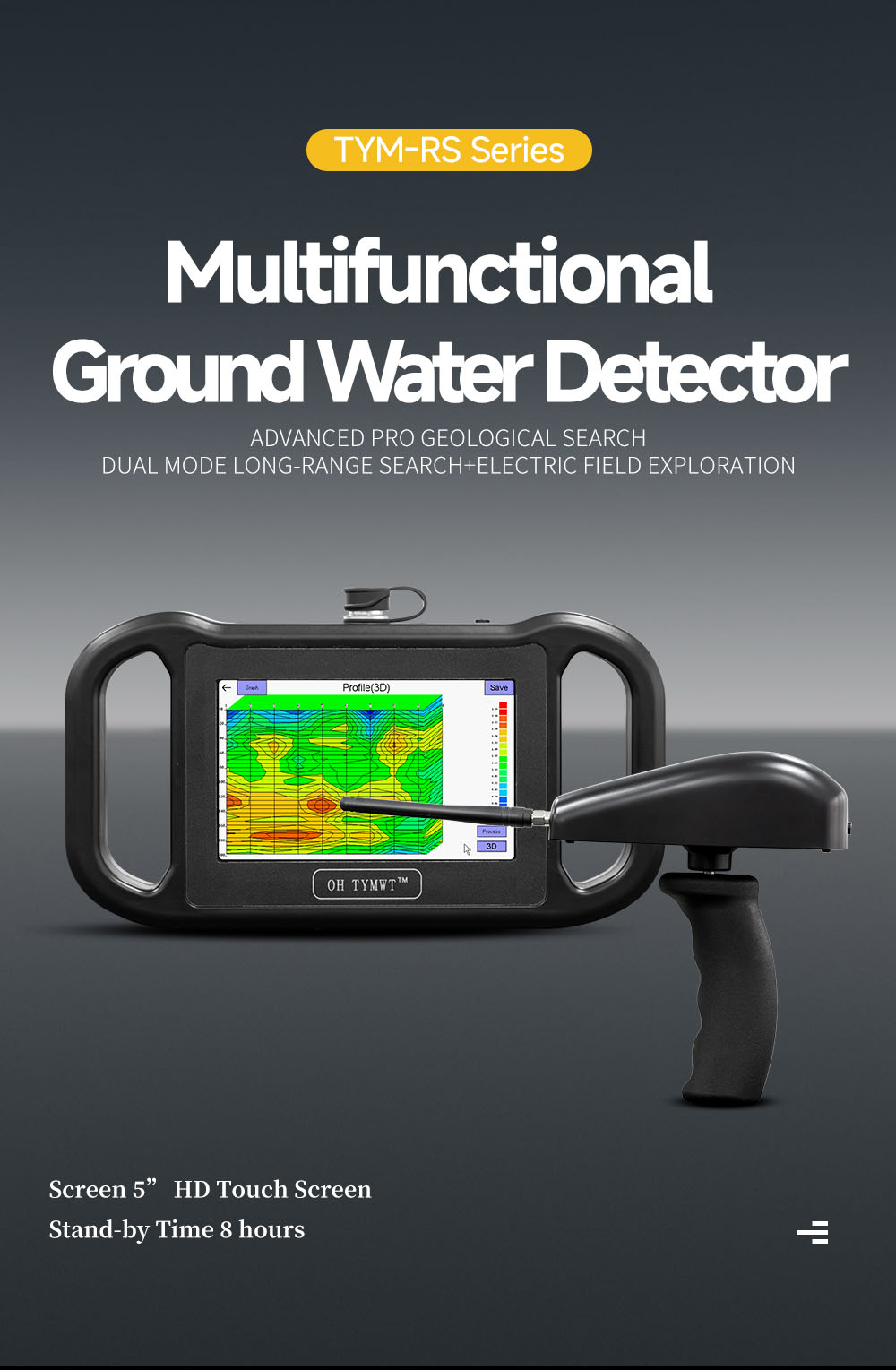 TYM-RS Underground Water Detector