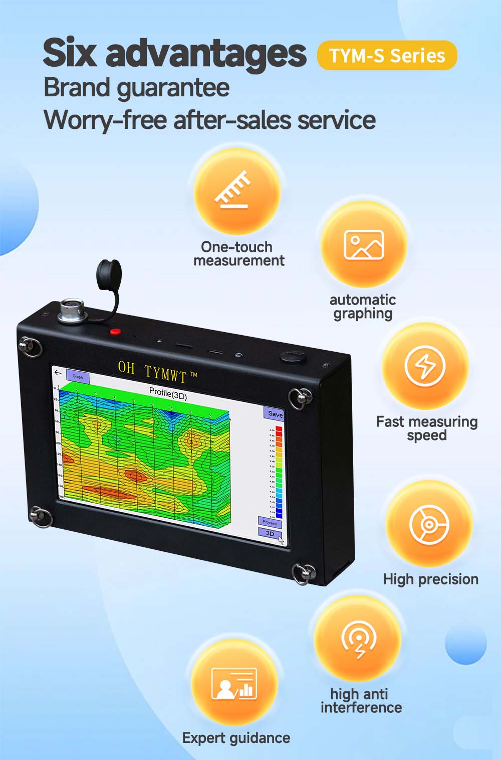 TYM-S Underground Water Detector