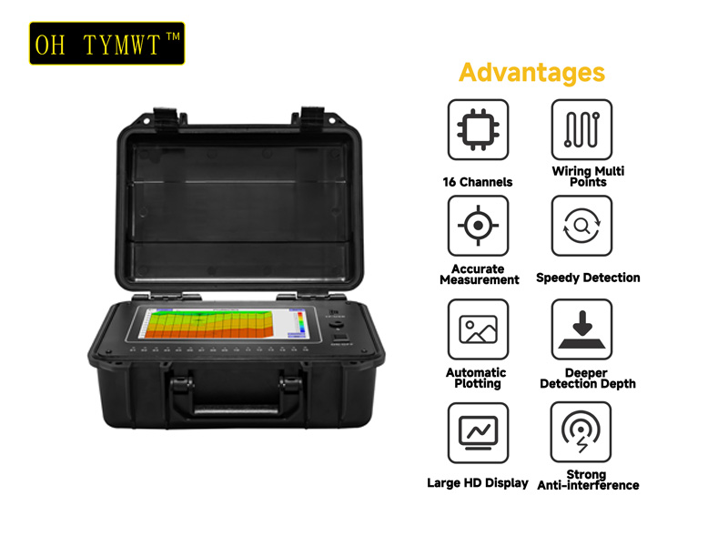 Multi channel groundwater detector Multi channel groundwater detector