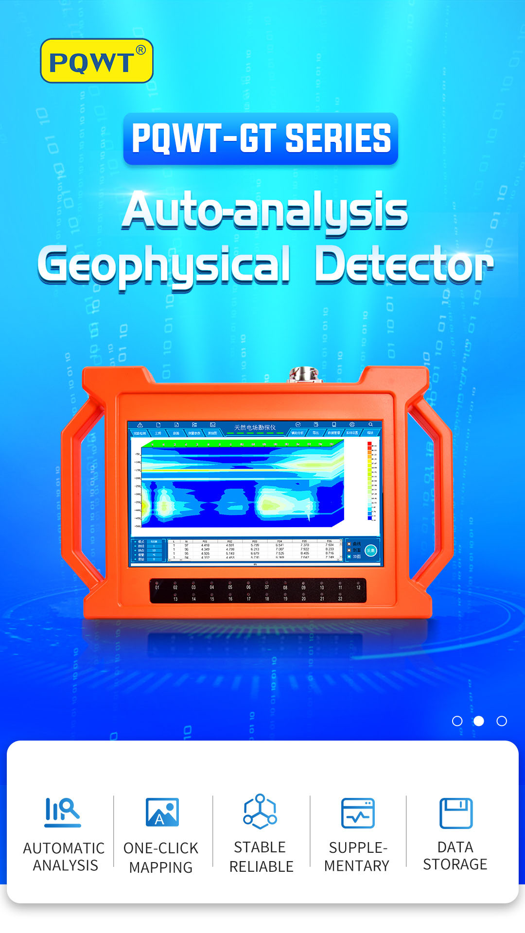 PQWT-GT Underground Water Detector