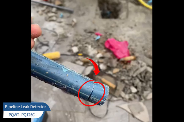 PQWT pipeline leak detector